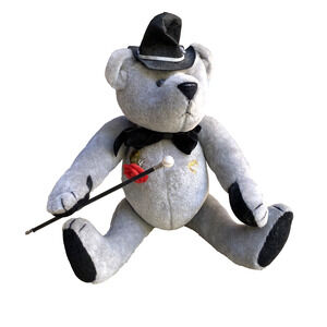 Handmade BALLARD BAINES BEAR CO Dorian Gray Bear Plush Jointed Posable 1990's